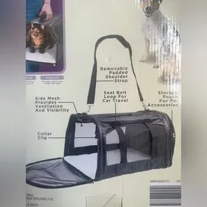 Sherpa Heart To Tail Pet Carrier Tote Betsey Johnson Dog Carrier NWT